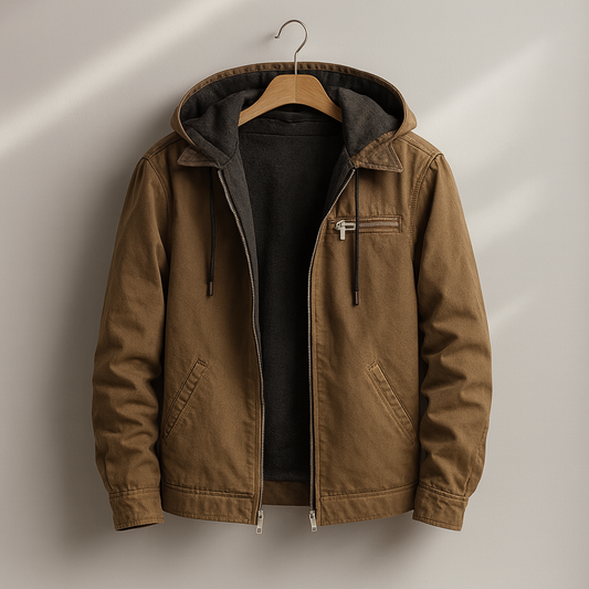 Men’s Fleece-Lined Casual Jacket