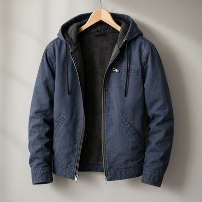 Men’s Fleece-Lined Casual Jacket